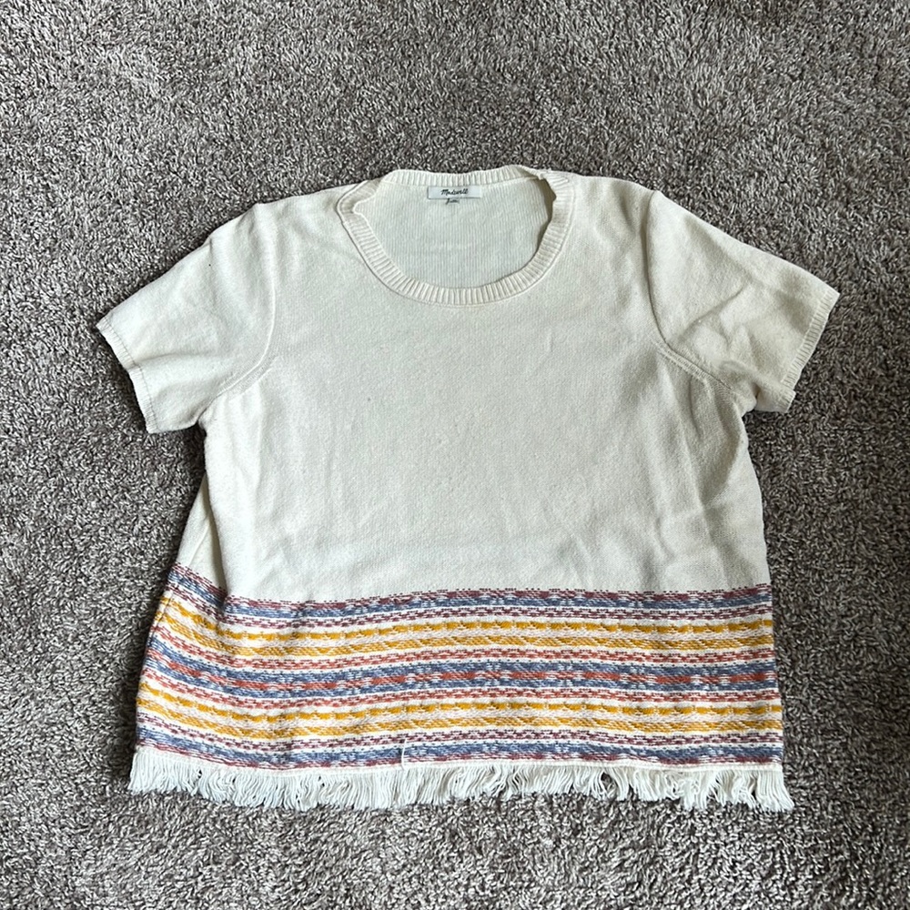 Madewell sweater tee